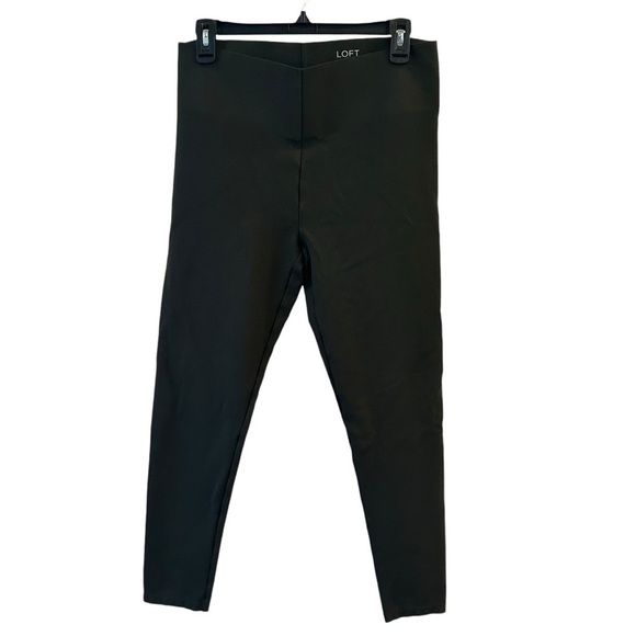 LOFT Deep Forest Green Medium Thick Leggings - Picture 1 of 4